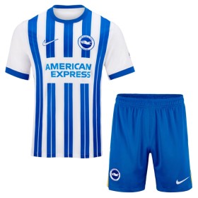 Brighton Hove Albion Domácí 2024-25 - Dětské Fotbalové Dresy (S/S)